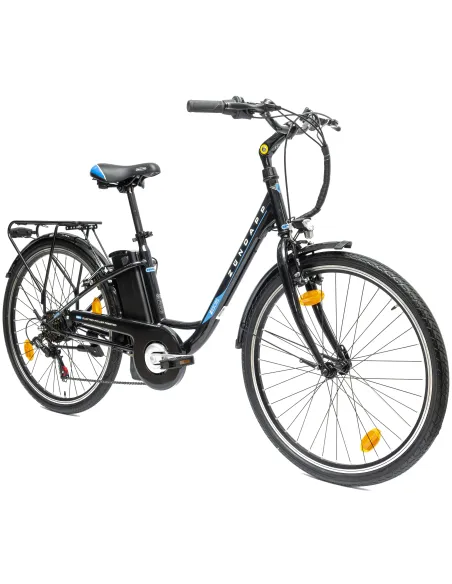 Rower Elektryczny Damski Miejski Koła 26" 250 W Wspomaganie 10Ah SHIMANO