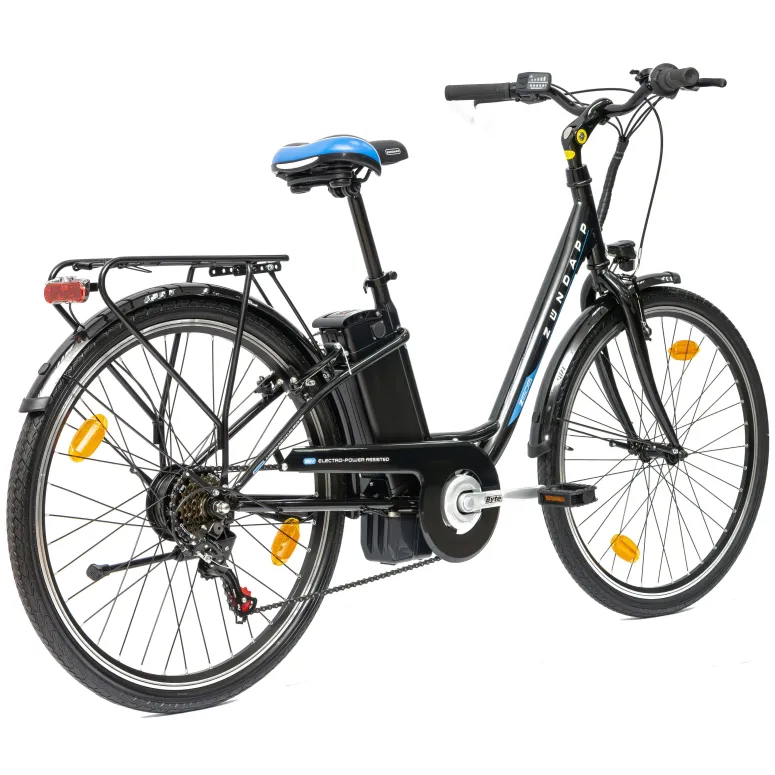 Rower Elektryczny Damski Miejski Koła 26" 250 W Wspomaganie 10Ah SHIMANO