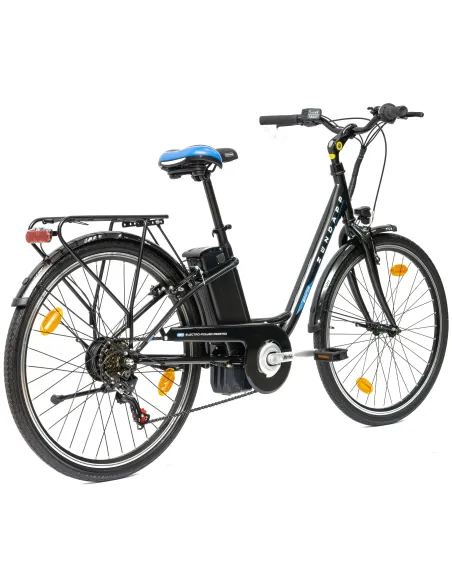 Rower Elektryczny Damski Miejski Koła 26" 250 W Wspomaganie 10Ah SHIMANO