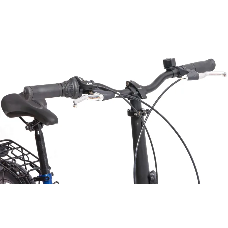 Rower Składany 20 Damski Męski Miejski Dzwonek Bagażnik Odblaski Światła