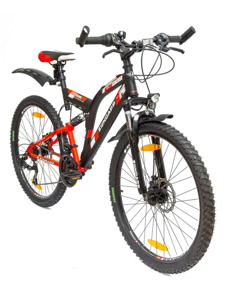 Rower Męski Górski 26 MTB Damski Tarcze Amortyzacja Młodzieżowy Oświetlenie