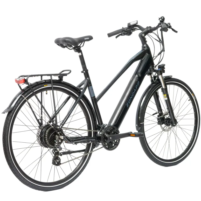 Rower Elektryczny Damski Męski Trekkingowy 28 250W Shimano Hydraulika ALU