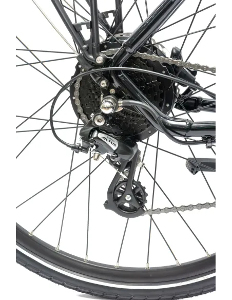 Rower Elektryczny Damski Męski Trekkingowy 28 250W Shimano Hydraulika ALU