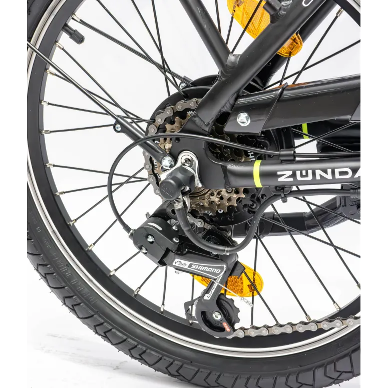 Elektryczny Rower Składany 20 Męski Damski Składak 7,8Ah Wspomaganie 3 Tryb