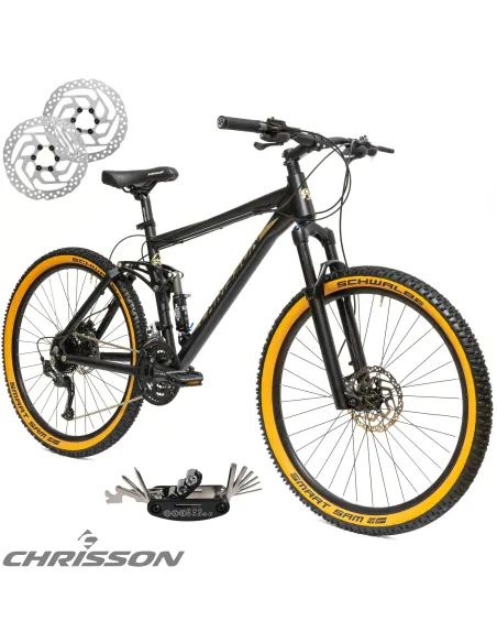 Rower Męski Górski 27,5" SHIMANO Full Amortyzacja Hydraulika Aluminium MTB