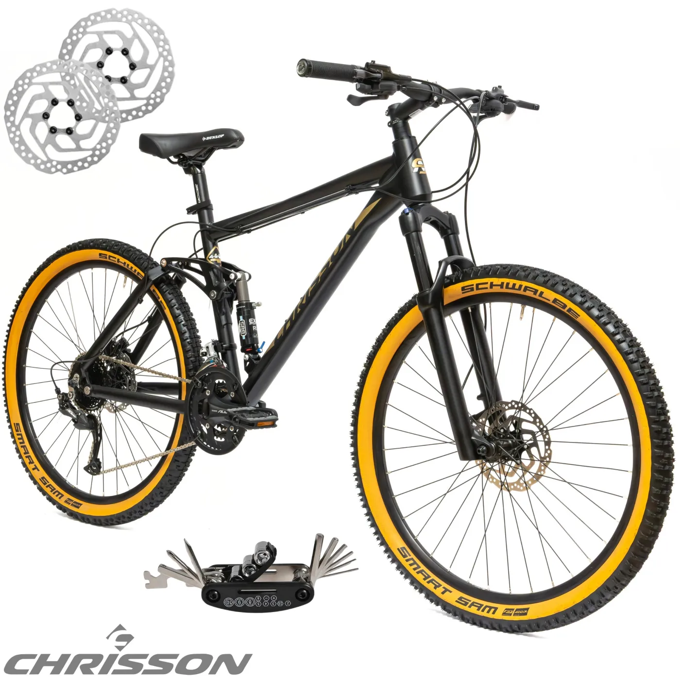 Rower Męski Górski 27,5" SHIMANO Full Amortyzacja Hydraulika Aluminium MTB