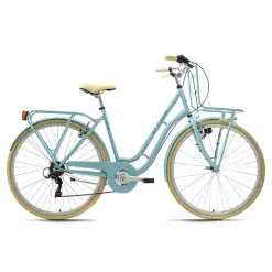 Damski Dziewczęcy Rower Miejski 28 Bagażnik Dynamo