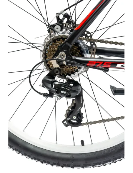 Rower Męski Górski Koła 27,5" MTB Amory SHIMANO Aluminium Stopka Dzwonek