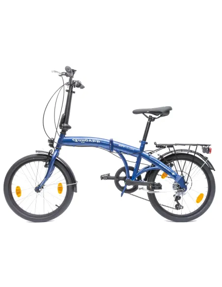 Rower Damski Męski Składany 20" Składak Lekki Shimano Bagażnik Światła