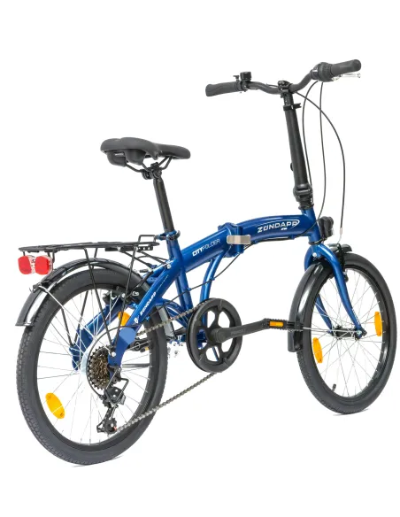 Rower Damski Męski Składany 20" Składak Lekki Shimano Bagażnik Światła