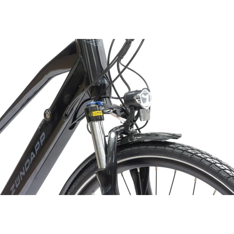 Rower Elektryczny Damski Męski Trekkingowy 28 250W Shimano Hydraulika ALU