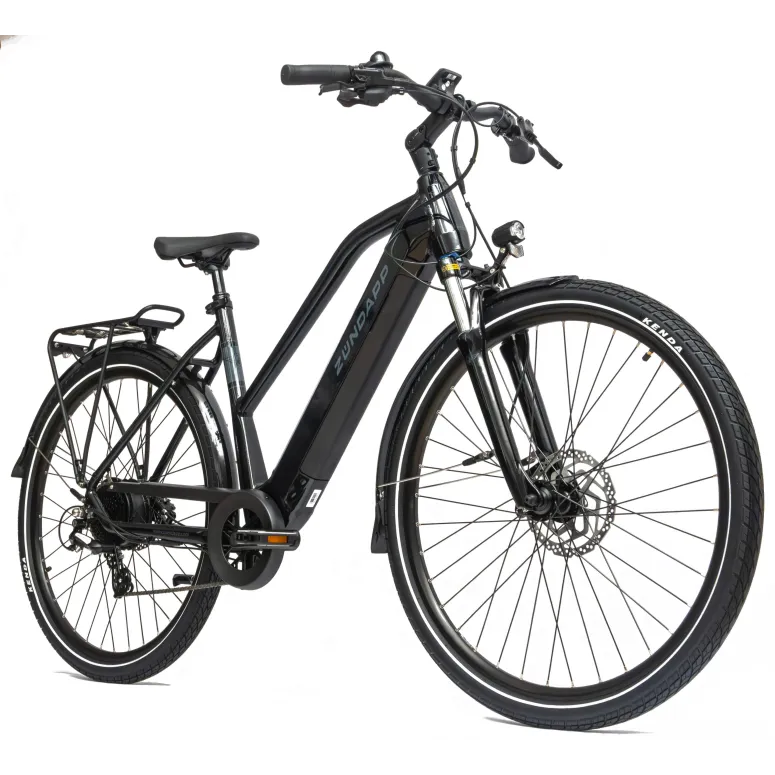 Rower Elektryczny Damski Trekkingowy 28" SHIMANO Altus 250 W Hydraulika LCD