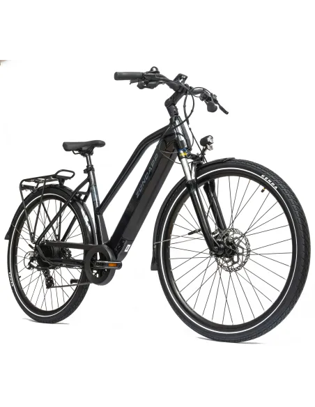 Rower Elektryczny Damski Trekkingowy 28" SHIMANO Altus 250 W Hydraulika LCD