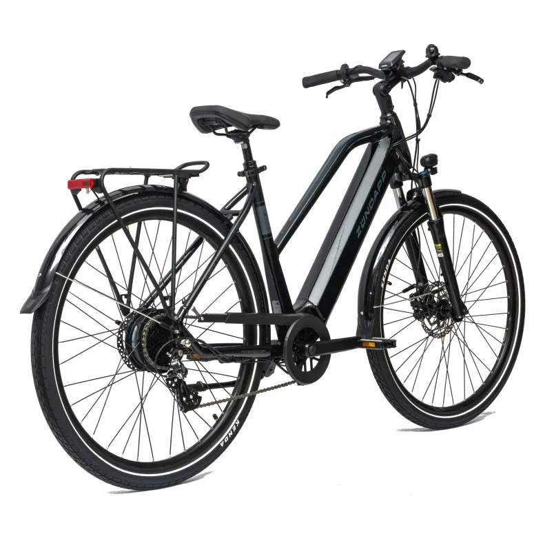 Rower Elektryczny Damski Trekkingowy 28" SHIMANO Altus 250 W Hydraulika LCD