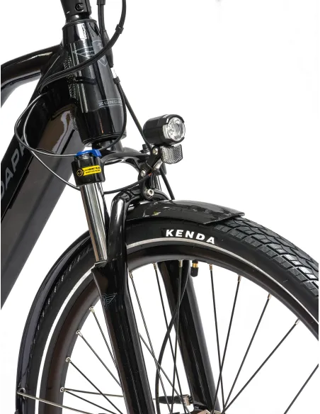 Rower Elektryczny Damski Trekkingowy 28" SHIMANO Altus 250 W Hydraulika LCD