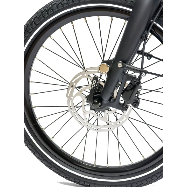 Składany Rower Elektryczny Uniwersalny 20" Bosch Nexus Tarcze Oświetlenie