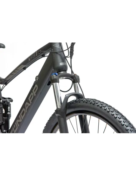 Górski Rower Elektryczny 27,5 MTB Alu Full Wspomaganie Alivio Tarcze Cyngle