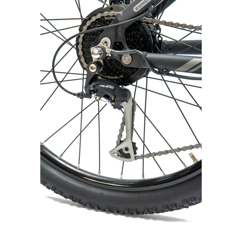 Górski Rower Elektryczny 27,5 MTB Alu Full Wspomaganie Alivio Tarcze Cyngle