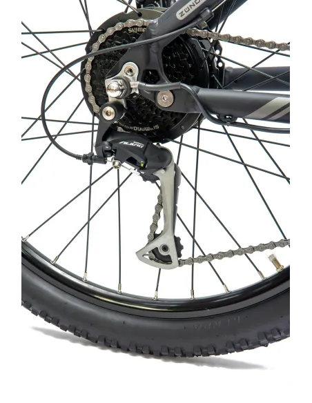 Górski Rower Elektryczny 27,5 MTB Alu Full Wspomaganie Alivio Tarcze Cyngle
