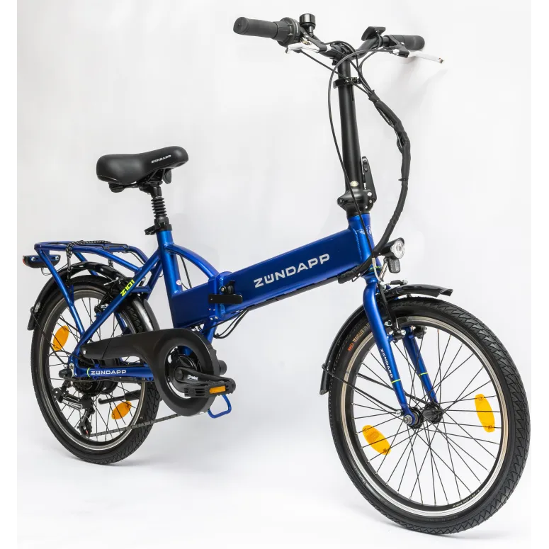 Rower Elektryczny Składany 20 Miejski 250W Składak ALU Wspomaganie 3 Tryby