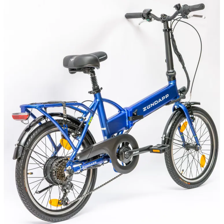 Rower Elektryczny Składany 20 Miejski 250W Składak ALU Wspomaganie 3 Tryby