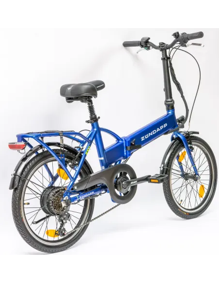 Rower Elektryczny Składany 20 Miejski 250W Składak ALU Wspomaganie 3 Tryby