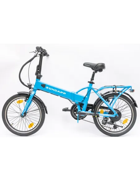 Rower Elektryczny Damski Męski Składany 20" SHIMANO 250 W Alu LED Składak