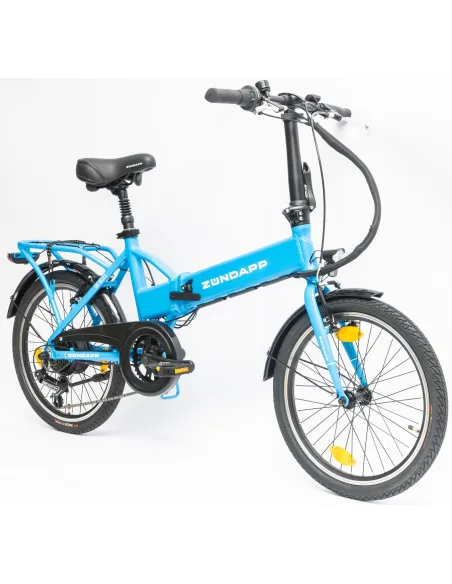 Rower Elektryczny Damski Męski Składany 20" SHIMANO 250 W Alu LED Składak