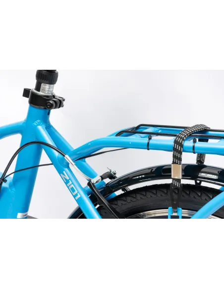 Rower Elektryczny Damski Męski Składany 20" SHIMANO 250 W Alu LED Składak