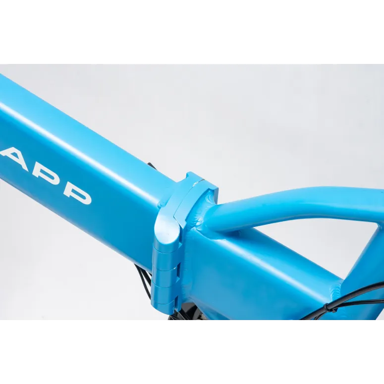 Rower Elektryczny Damski Męski Składany 20" SHIMANO 250 W Alu LED Składak