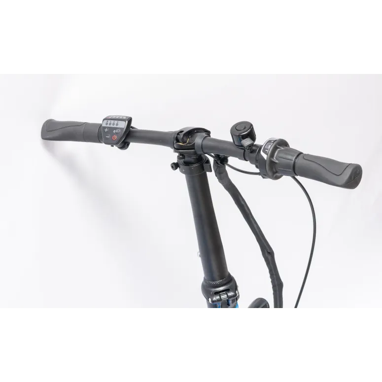 Rower Elektryczny Damski Męski Składany 20" SHIMANO 250 W Alu LED Składak