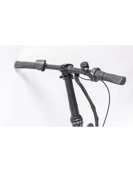 Rower Elektryczny Damski Męski Składany 20" SHIMANO 250 W Alu LED Składak