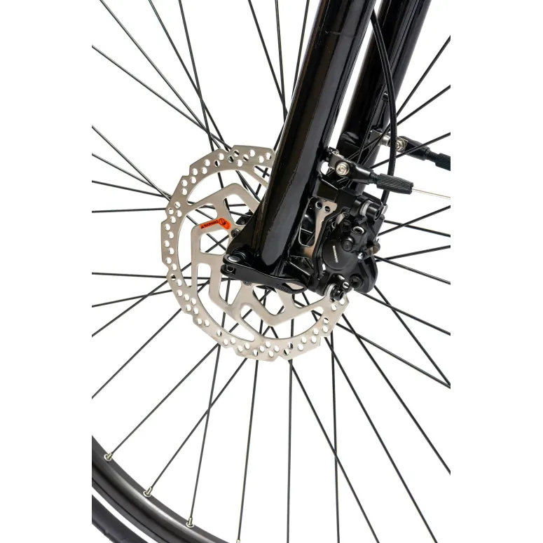 Rower Elektryczny Męski Trekkingowy Koła 28" SHIMANO 250 W LCD Aplikacja