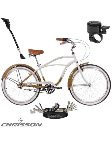 Rower Damski Miejski Cruiser 26" SHIMANO Nexus Aluminium Stopka Błotniki