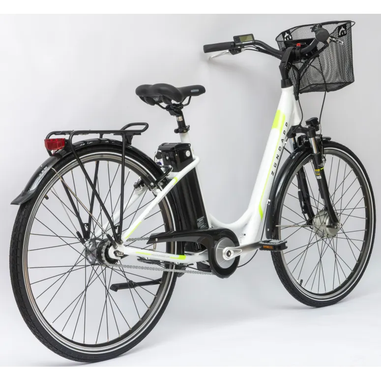 Elektryczny Rower Miejski 28 Nexus 7 Wspomaganie 5 Trybów 10,4 Ah Kontra