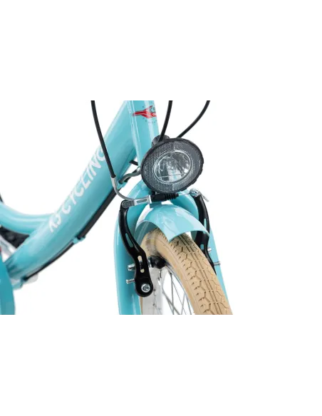 Dziewczęcy Rowerek Miejski 20 Bagażnik 6 Biegów - 4