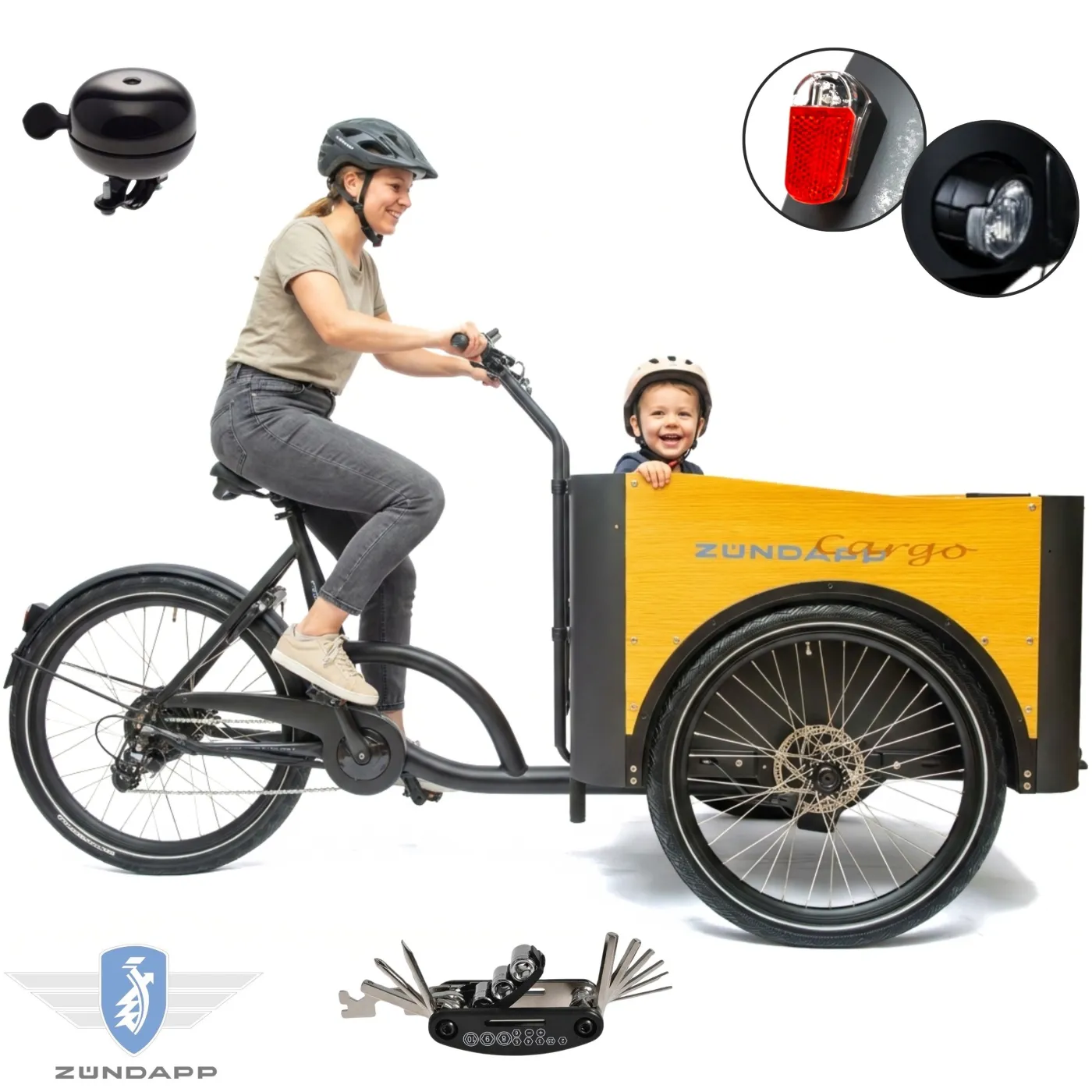 Rower Elektryczny Męski Damski Miejski Transportowy Cargo Riksza Koła 24 26