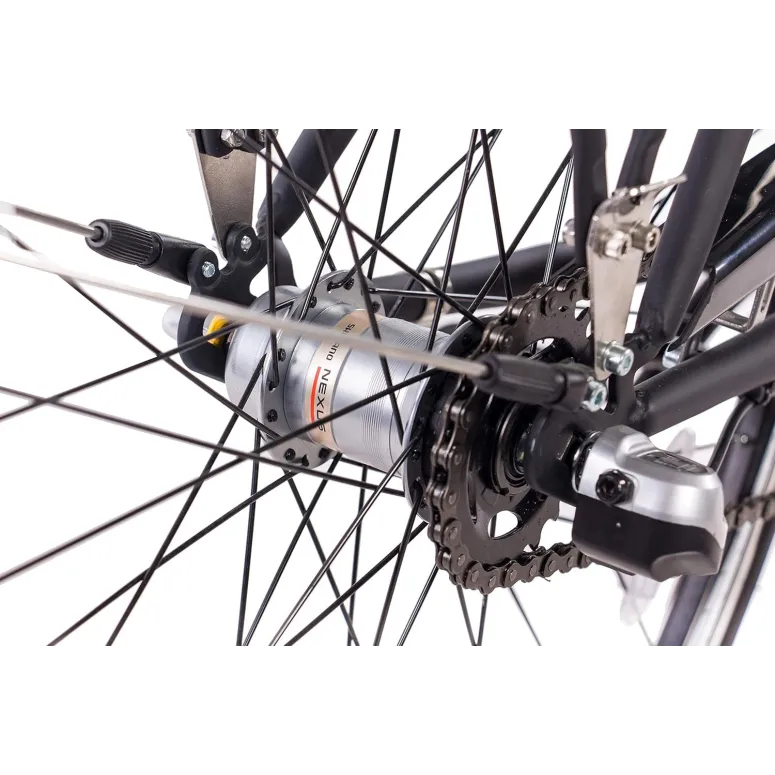 Rower Męski Miejski 28" Nexus Torpedo SHIMANO Światła Błotniki Bagażnik