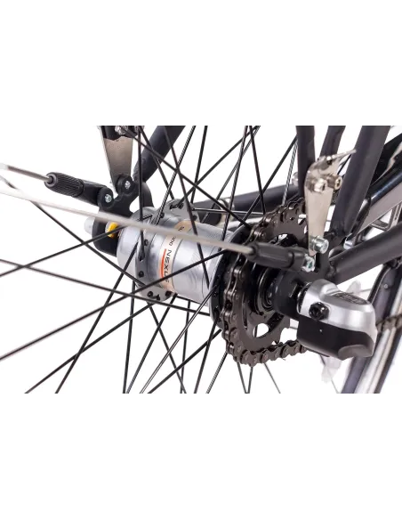 Rower Męski Miejski 28" Nexus Torpedo SHIMANO Światła Błotniki Bagażnik