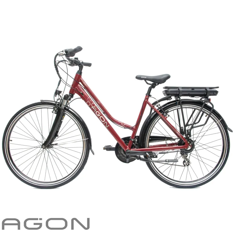 Rower Elektryczny Damski Miejski 28" SHIMANO Amory LED 250 W Alu Stopka