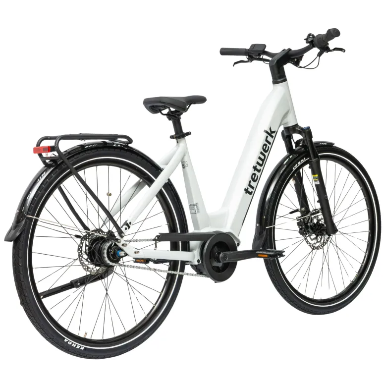 Rower Elektryczny Damski Trekkingowy SHIMANO Nexus LCD 250 W Aluminiowy