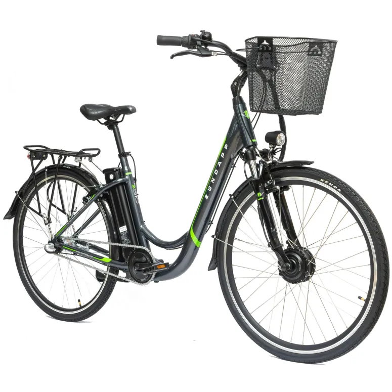 Rower Elektryczny Damski Męski Miejski Koła 28" SHIMANO Nexus LCD 250 W Alu