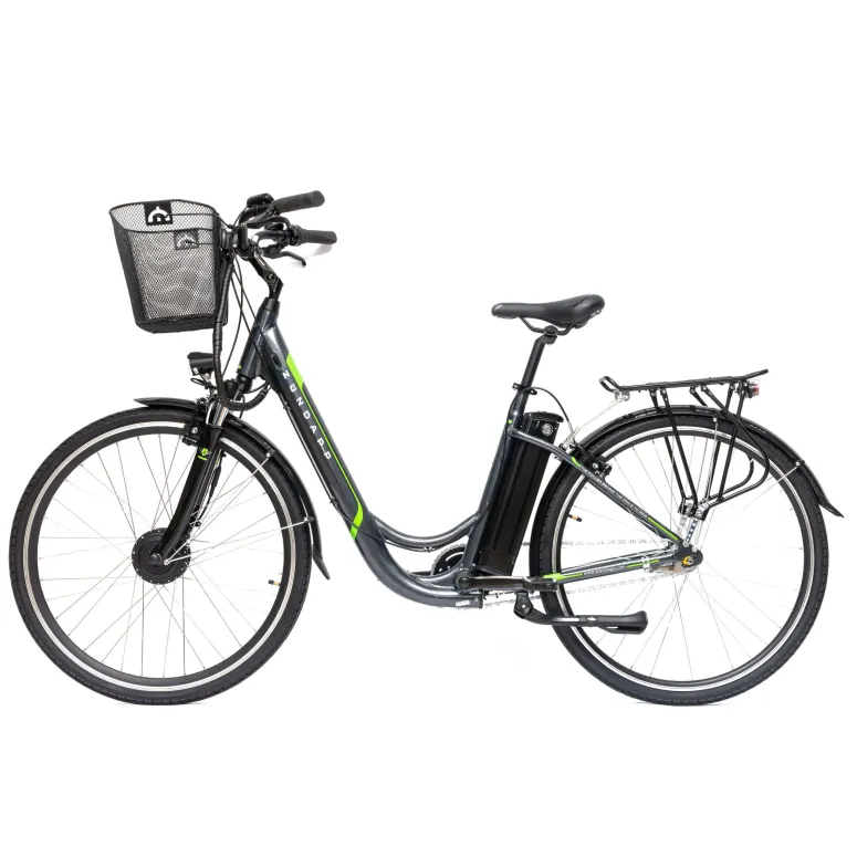 Rower Elektryczny Damski Męski Miejski Koła 28" SHIMANO Nexus LCD 250 W Alu