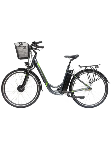 Rower Elektryczny Damski Męski Miejski Koła 28" SHIMANO Nexus LCD 250 W Alu