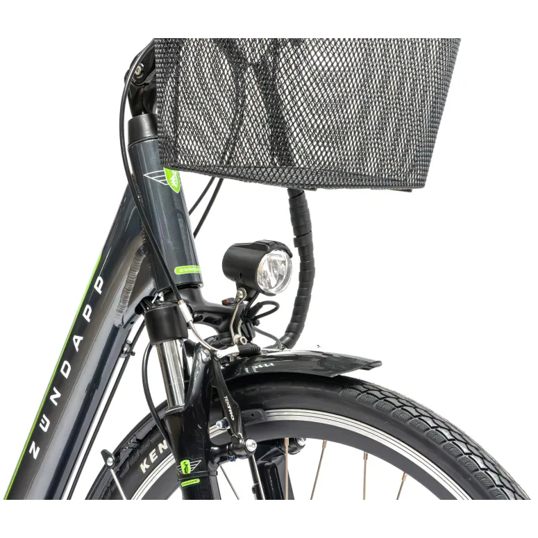 Rower Elektryczny Damski Męski Miejski Koła 28" SHIMANO Nexus LCD 250 W Alu