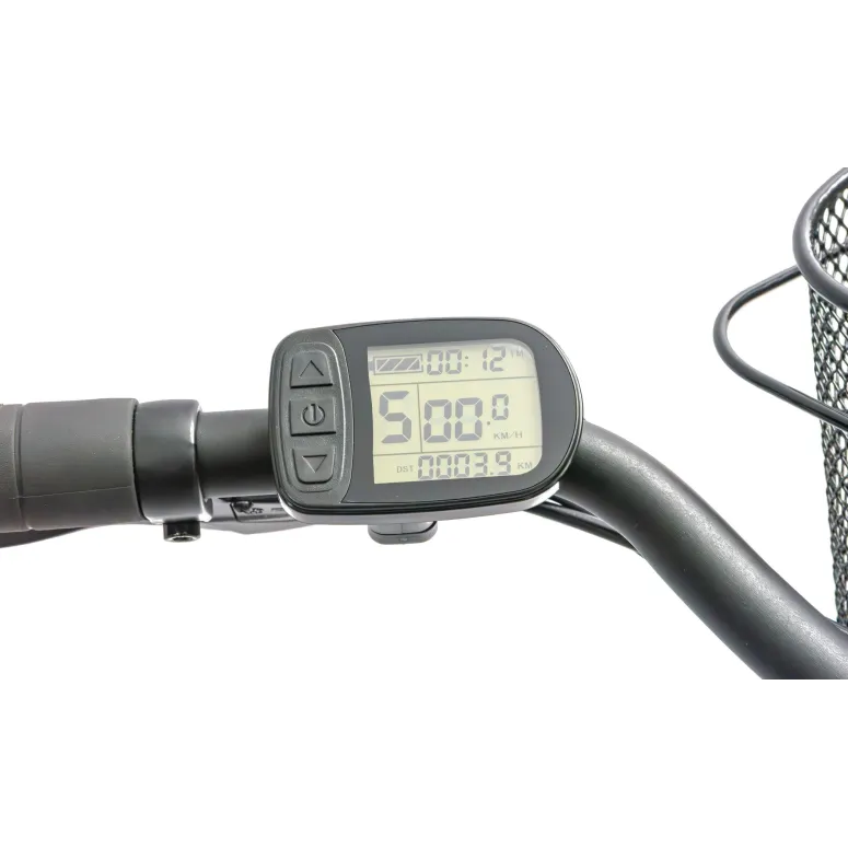 Rower Elektryczny Damski Męski Miejski Koła 28" SHIMANO Nexus LCD 250 W Alu