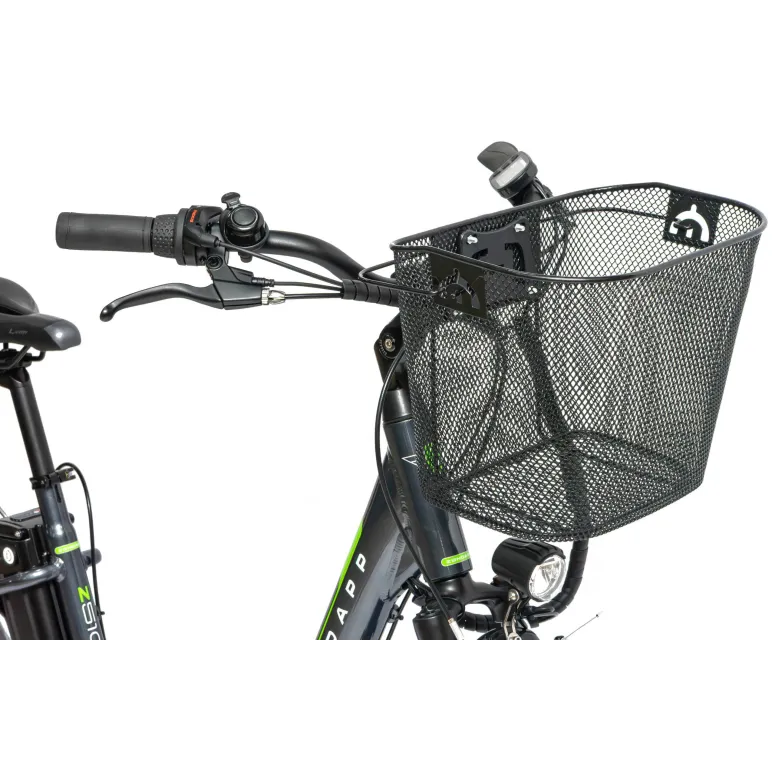 Rower Elektryczny Damski Męski Miejski Koła 28" SHIMANO Nexus LCD 250 W Alu