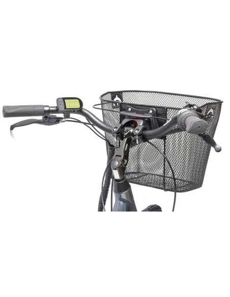 Rower Elektryczny Damski Męski Miejski Koła 28" SHIMANO Nexus LCD 250 W Alu