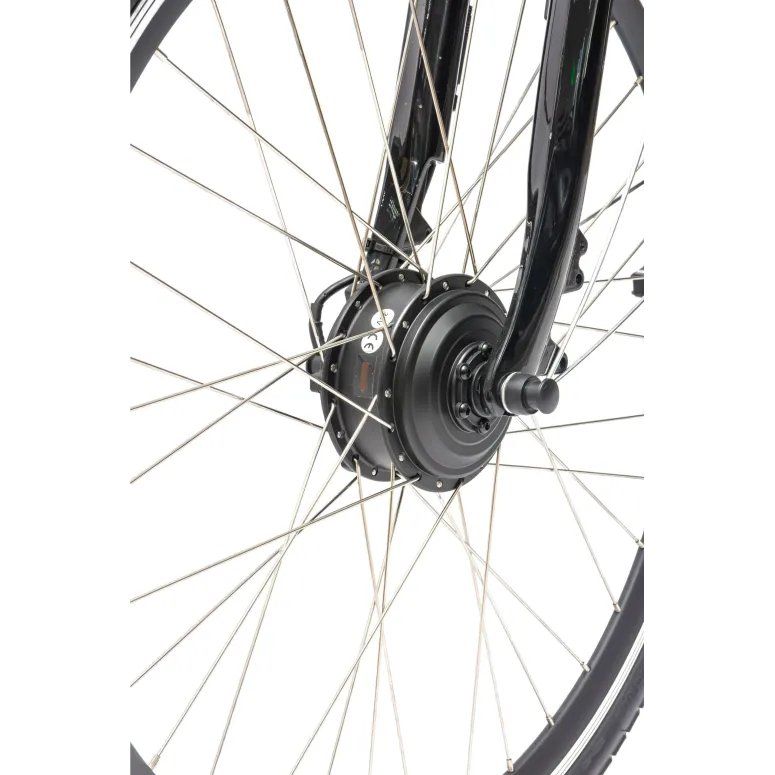 Rower Elektryczny Damski Męski Miejski Koła 28" SHIMANO Nexus LCD 250 W Alu