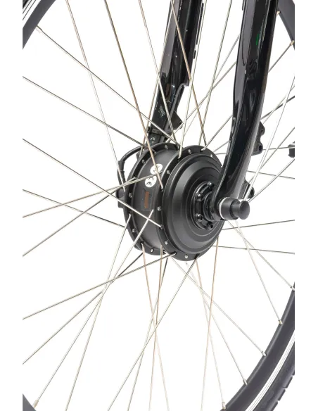 Rower Elektryczny Damski Męski Miejski Koła 28" SHIMANO Nexus LCD 250 W Alu